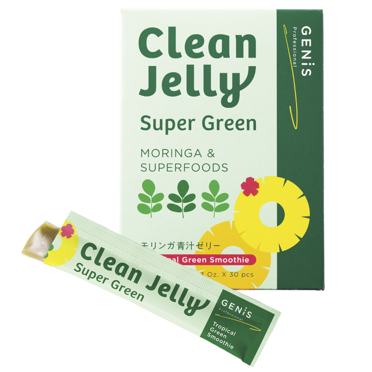 クリーンゼリー 30本 ¥5,900（ジェニス プロフェッショナル）