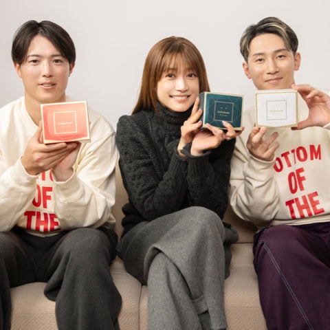 【夫“美容男子化”計画】オリックス・西川選手とカープ・森下選手、ヨンアの美容座談会!【ルルルン】のマスクで目指せ、美肌♡