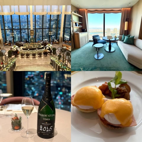 ヒルトングループの最高峰ブランド「ウォルドーフ・アストリア大阪」宿泊レポート!