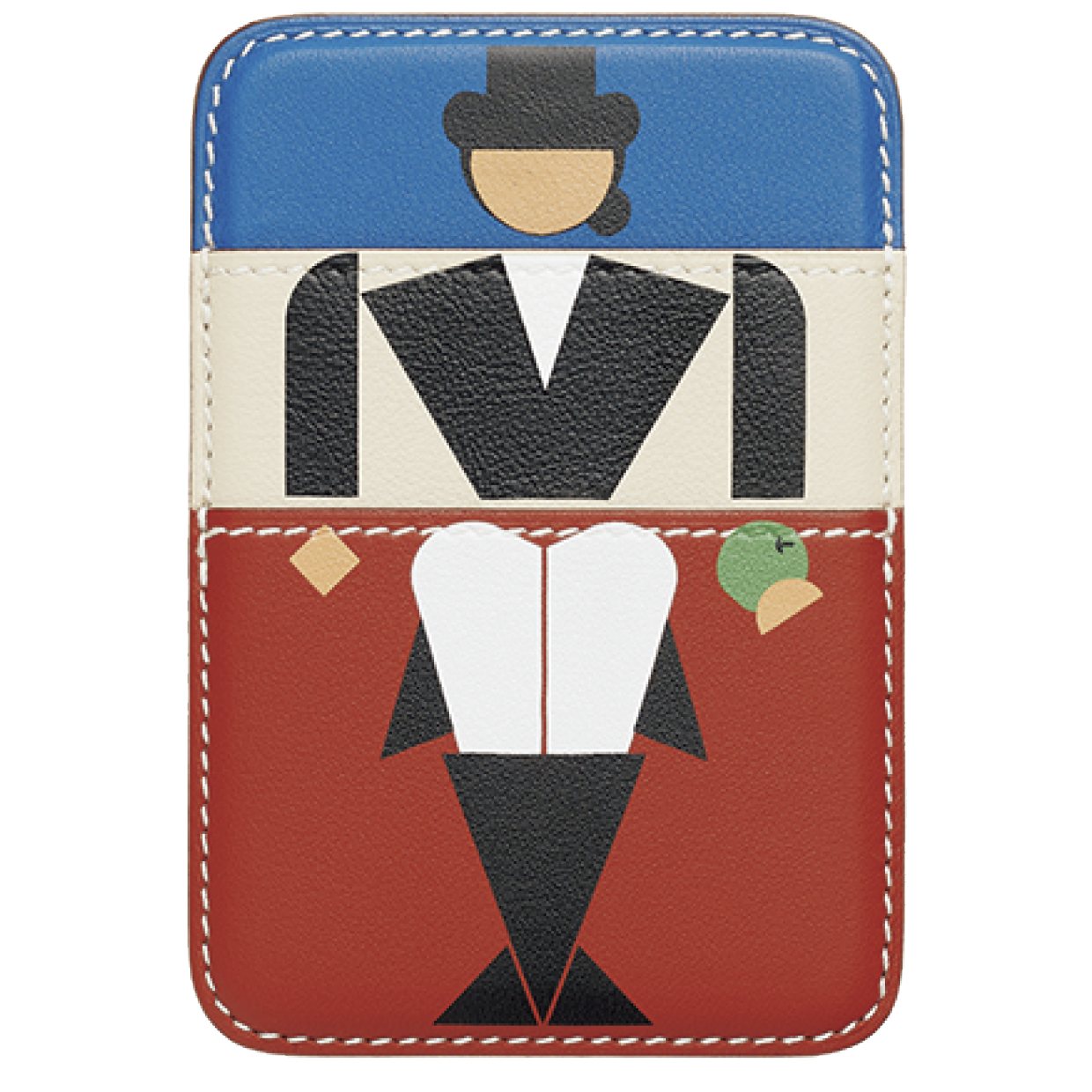 〈エマン〉［H9.6×W6.6cm／札入れ0、小銭入れ0、カードスリット2、ポケット0］¥148,500（エルメス／エルメスジャポン）©️Hermès