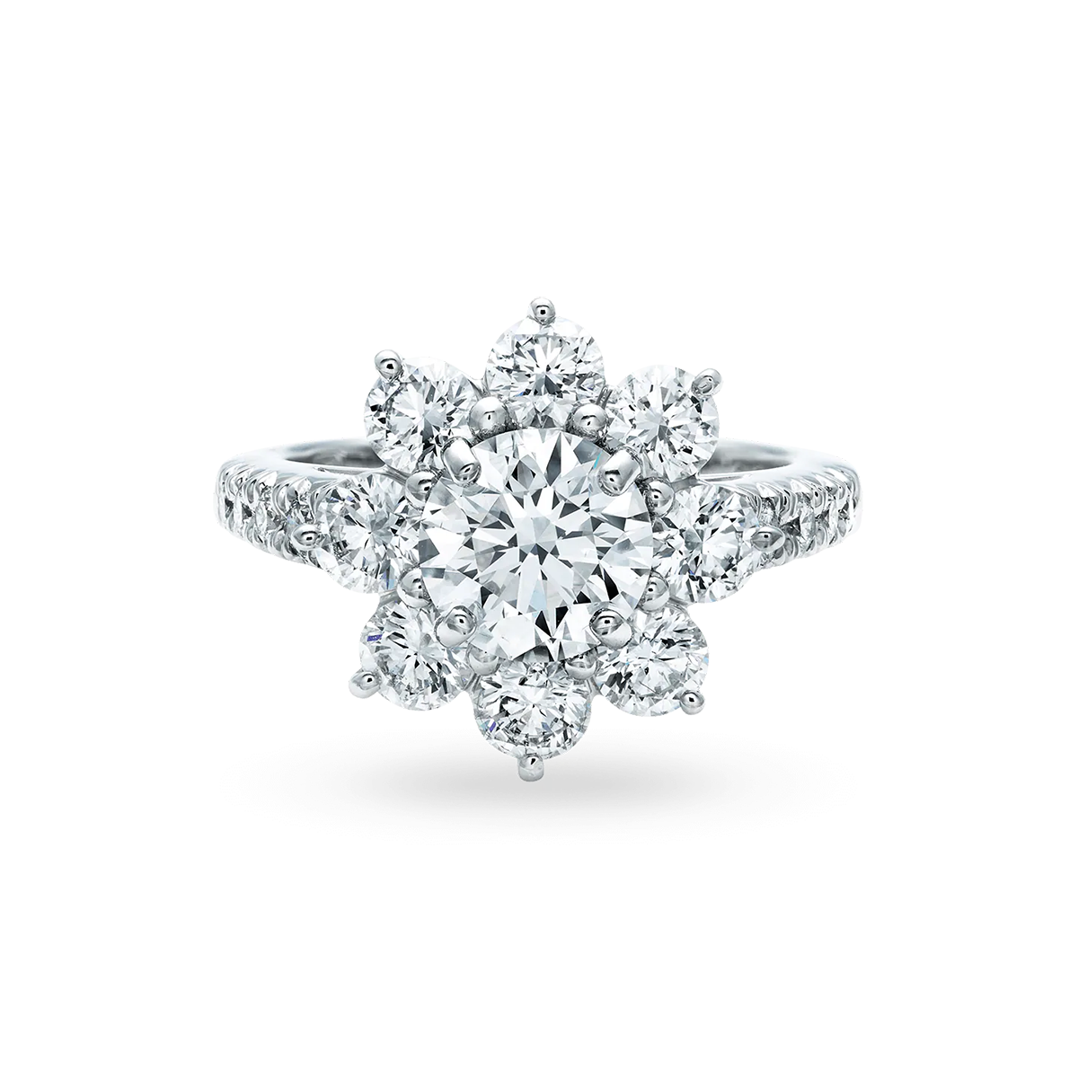 リング［PT×DIA］¥8,613,000（ハリー・ウィンストン クライアントインフォメーション）