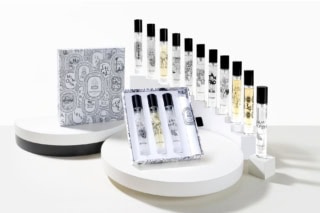 オープンを記念して特別なセットが発売されます。自分好みにカスタマイズできる「選べるオードトワレ 3本セット」