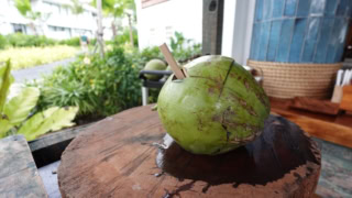 朝散歩に疲れたタイミングで、フレッシュなココナッツジュースを発見！ 薄めたポカリスエットのような優しいお味。飲み終えた後は蓋を取り、スプーンで果肉をいただきました。ぷるんとした不思議なテスクチャーに病みつきになる方も多いはず。フレッシュブコ（ココナッツジュース）は250ペソ（約¥660）。