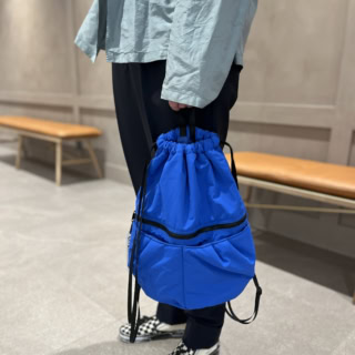 美発色ブルーも5,000円以下も嬉しい！【実録】オトナミューズ掲載シテンのナップサックを自腹買い