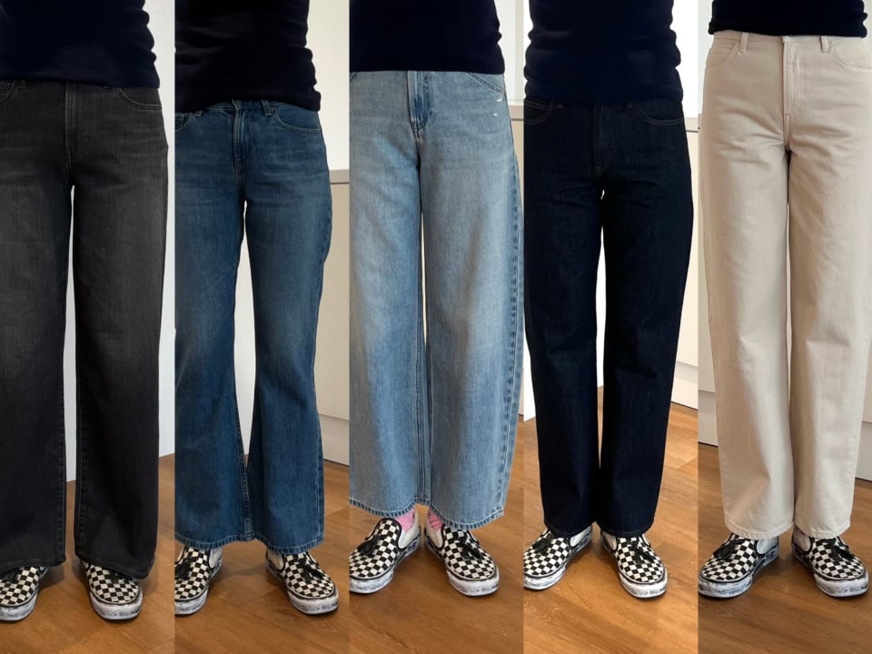 全て4,990円!シルエットも最高な【ユニクロ】のデニム5種類を40代ライターがひとり試着祭り