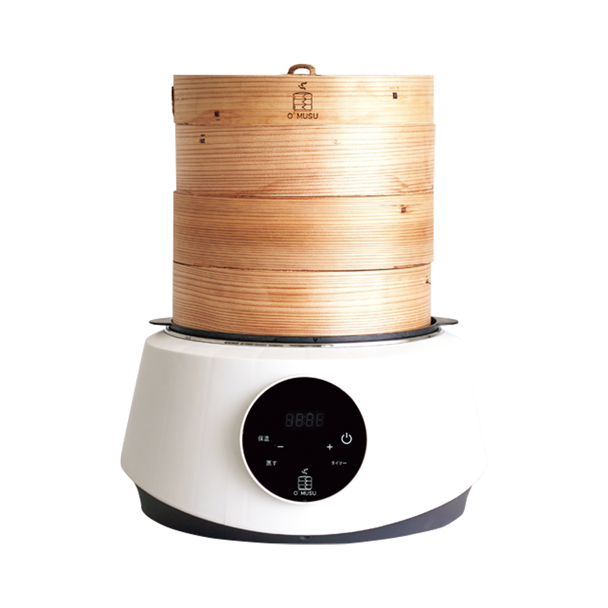 電気蒸し器O’MUSU ¥27,800（Ocrasi）