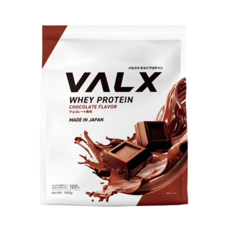 ホエイプロテイン チョコレート風味 1kg ¥4,980（VALX）
