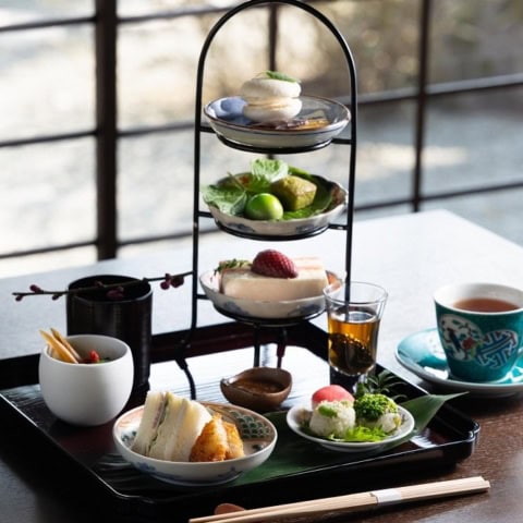 【漢方養生指導士が監修!】奈良の寺院カフェで味わう「陰陽五行アフタヌーンティー」