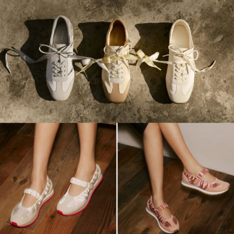 カジュアルコーデを格上げ【ビバイアの新作】サテン素材×細身シルエットのレディなスニーカー