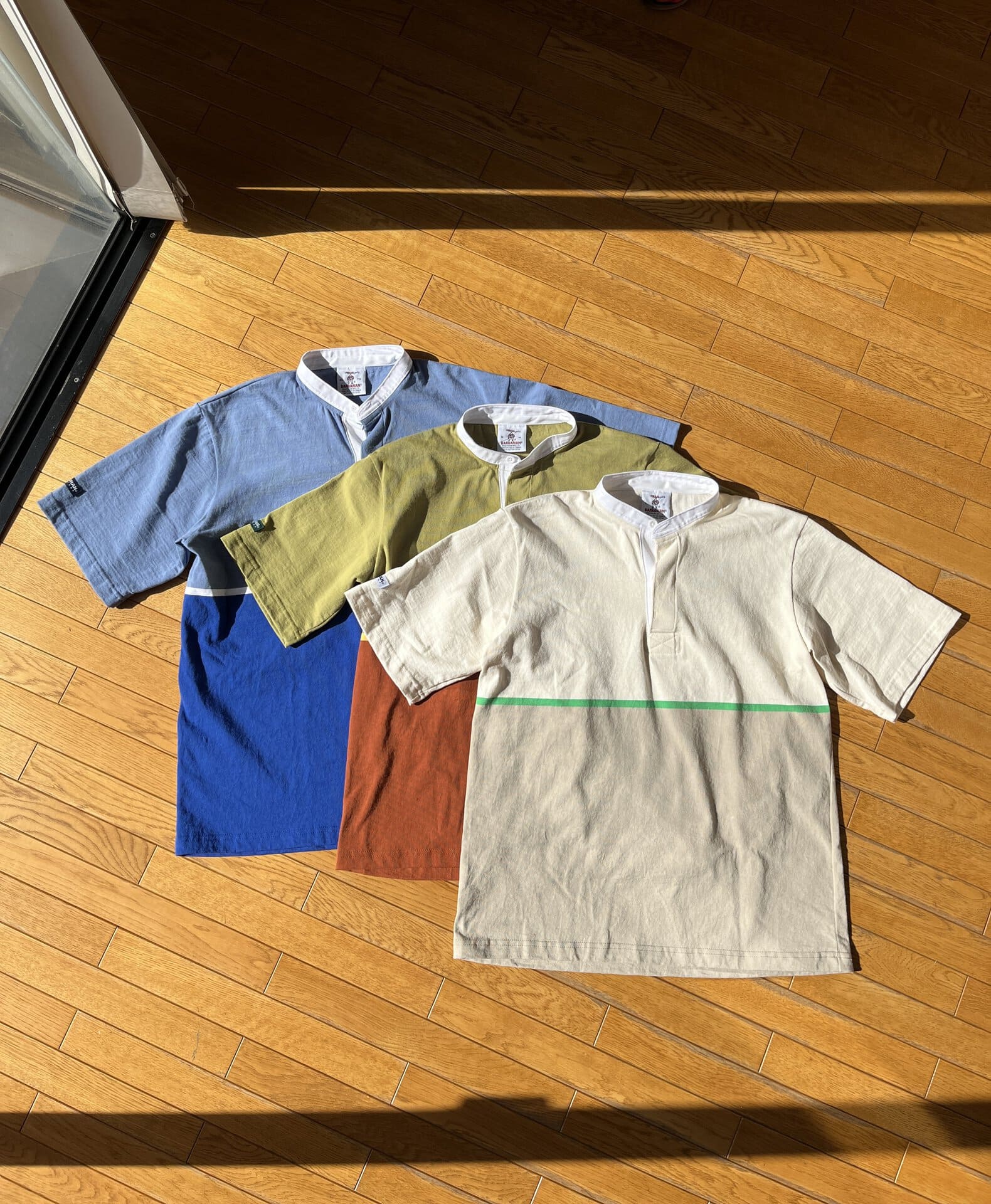 ラガーシャツ￥15,400（バーバリアン）