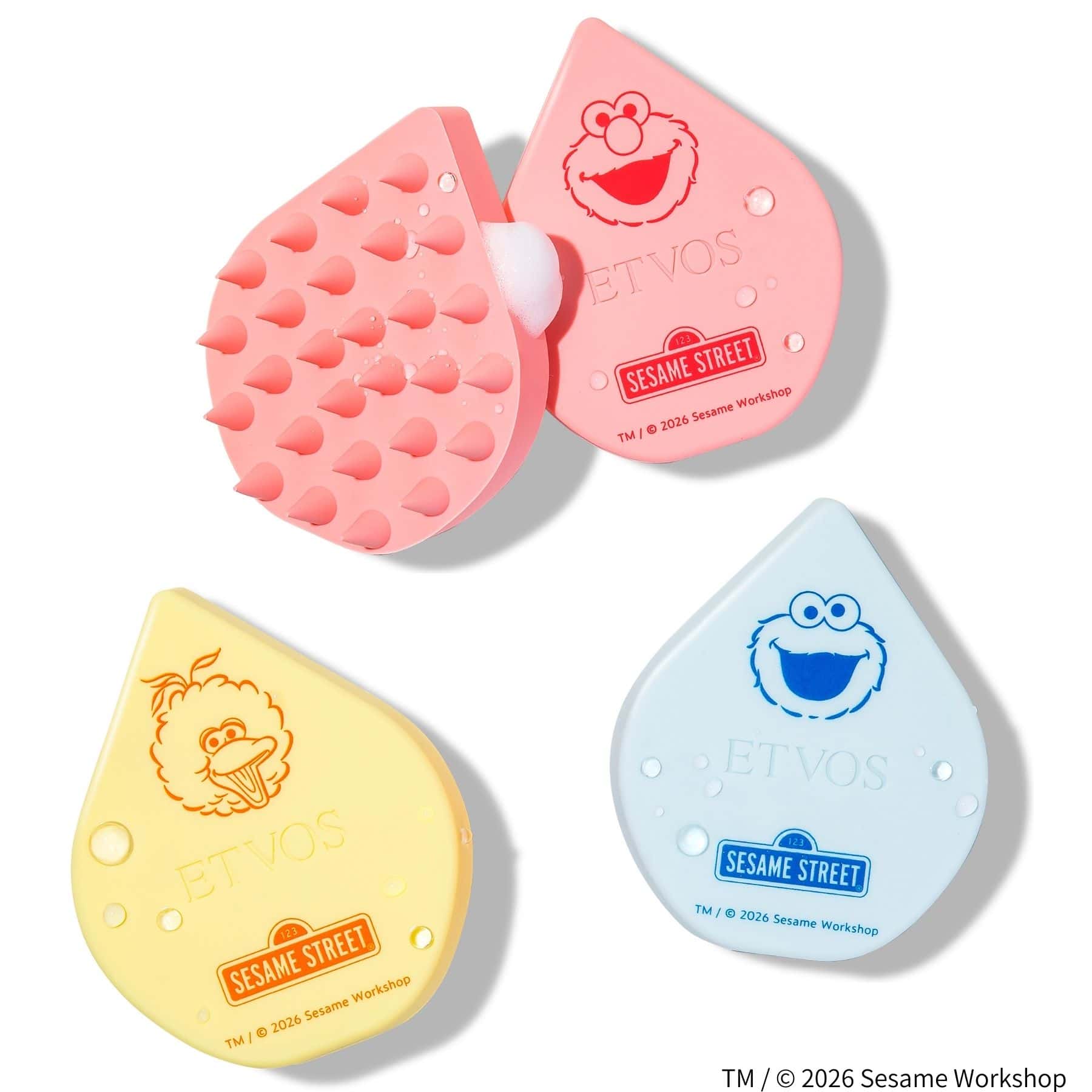 【エトヴォス】×セサミストリート。ちょっぴり特別なブラシで至福のリラックスタイムを♡