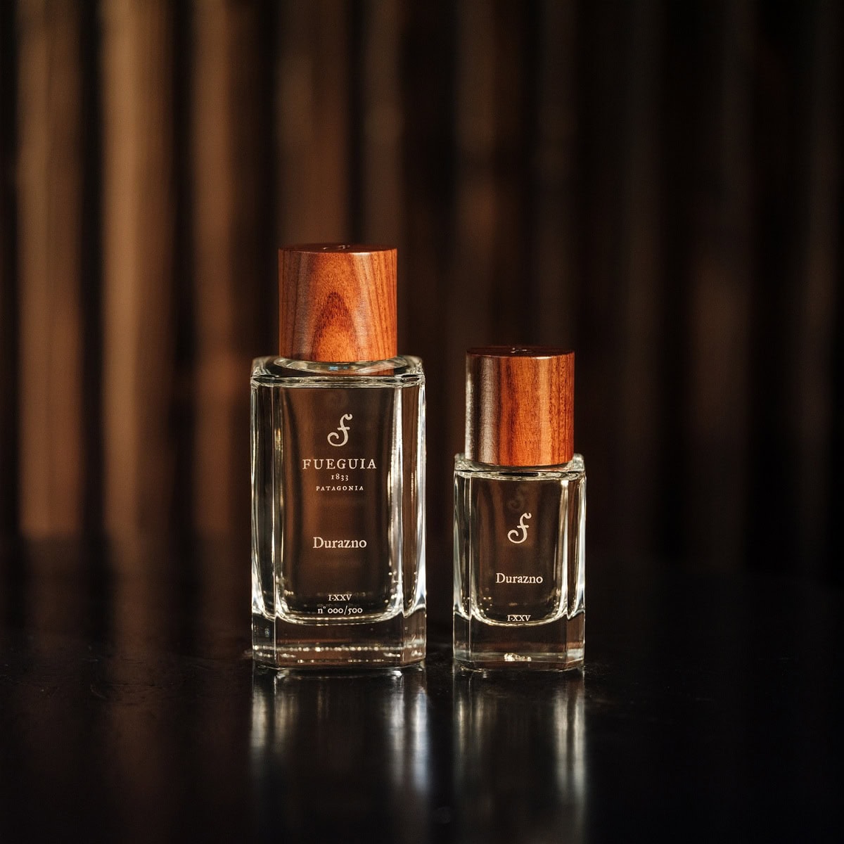 ドゥラスノ 15mL ￥4,950、30mL ￥35,200、100mL ￥58,300 （フエギア 1833）※2月26日限定発売。ピーチやポメロフラワー、カルダモン、グァバ、ジャスミンなどが美しく詩的に香り立ち、優美な空気をまとわせながらゆっくりと広がっていきます。