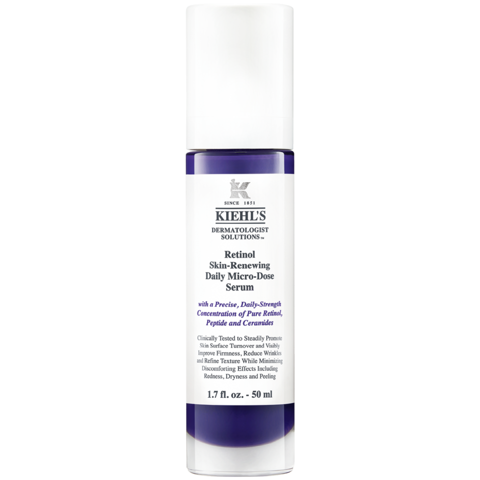 9.レチノールの他、肌を保護するナイアシンアミドや、ナノカプセル化した３種のセラミドをバランスよく配合。キールズ DS RTN リニューイング セラム 30mL ¥9,900