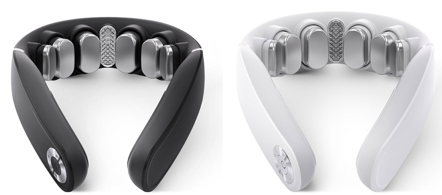 左から：ヒートネック エヴォ ブラック、ホワイト 各￥17,600（創通メディカル）※2月26日発売