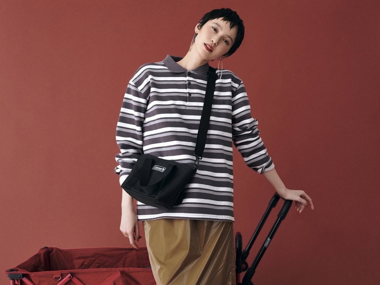 オトナミューズ4月号付録は【コールマン】収納力高めミニトートほかデイリーに活躍する3種類♡