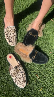 ペタンコでも許せるGUCCI。好きすぎて二足買い♥