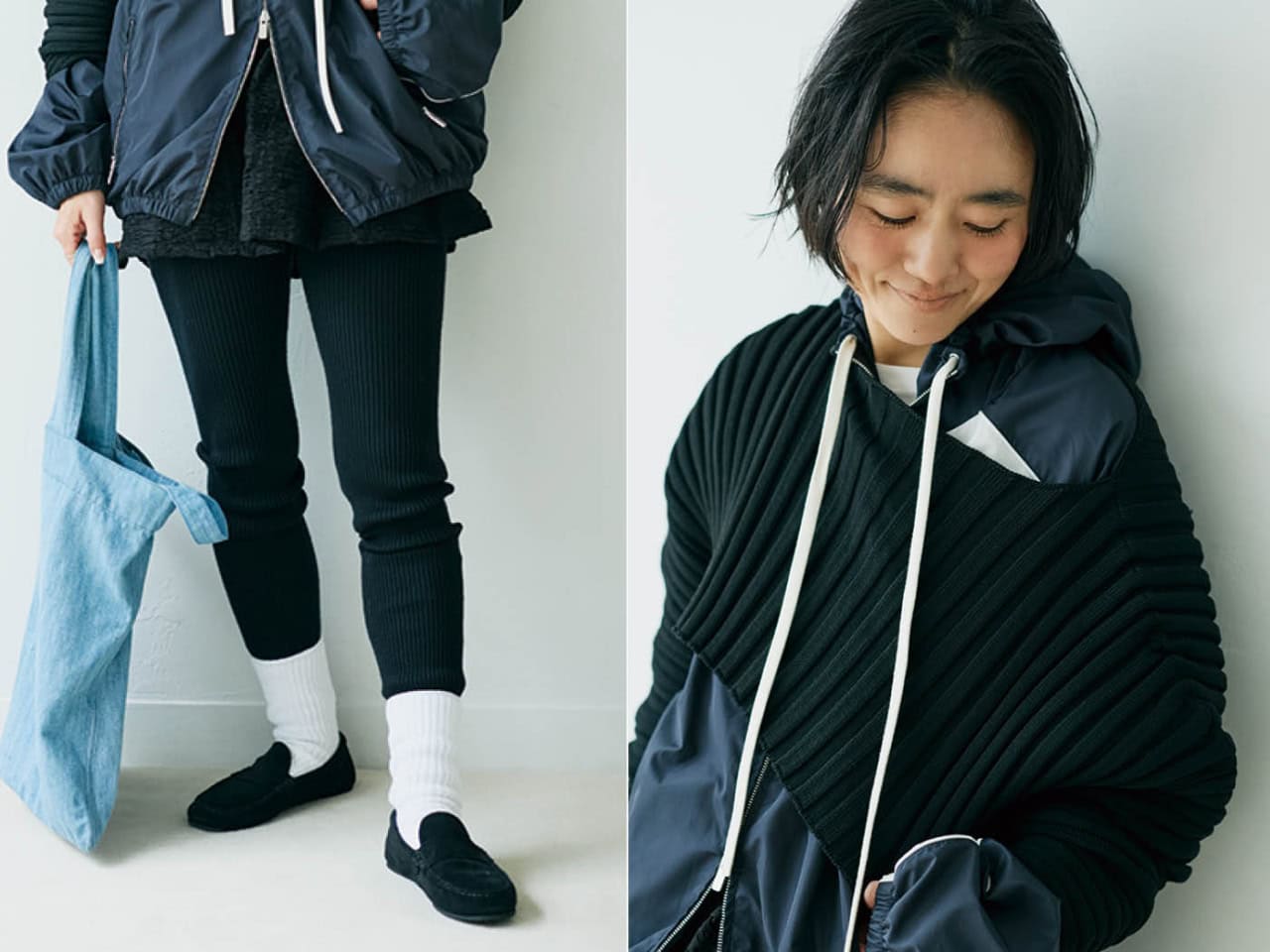 【アスレチックアイテム】での重ね着は「大人スポーティ」の最適解!|金子綾のオール私服コーデ