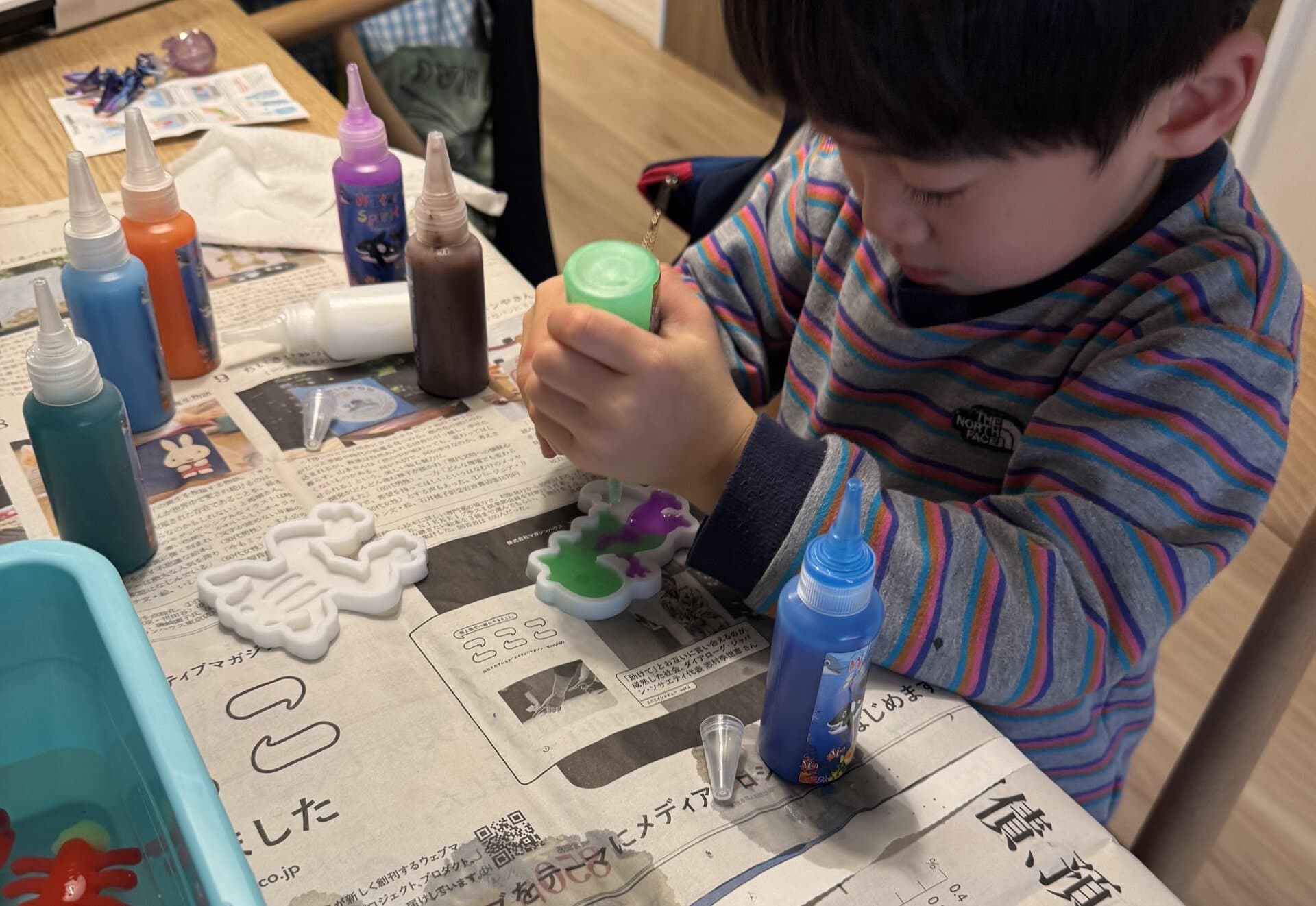 慣れるとどんどん色数を増やしていき、オリジナリティ溢れる仕上がりに