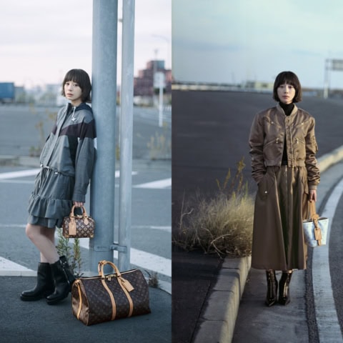 春の旅は夏帆さんと【ルイ・ヴィトン】「モノグラム」と一緒に。名品と最新作をナビゲートします