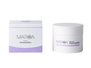 マノア ナチュラルクレンジングバーム 90g ¥3,960(me)。やわらかく、肌を包み込んでくれるようなテクスチャーとラベンダーやベルガモットなどの精油の香りにうっとり。