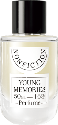 ミントやバジルのミックスで、ワイルドフラワーの生命感を表現。ヤングメモリーズ オードパルファム 50mL ¥19,800（NONFICTION）