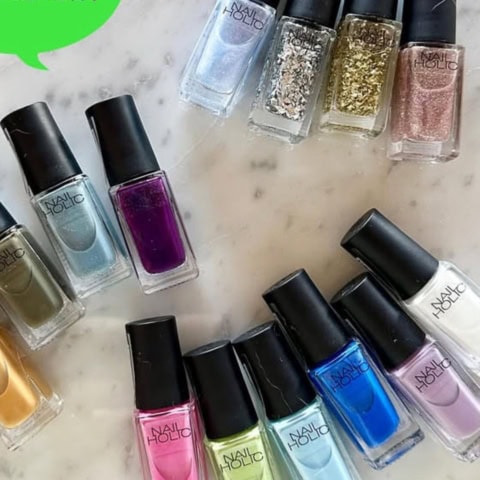 【ネイル ホリック】の新ネイルラインは全50色!豊富なカラバリを試してみて