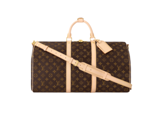 〈キーポル・バンドリエール 50〉［H29×W50×D23㎝］¥423,500※取り外し可能なストラップ付き（ルイ・ヴィトン／ルイ・ヴィトン クライアントサービス）