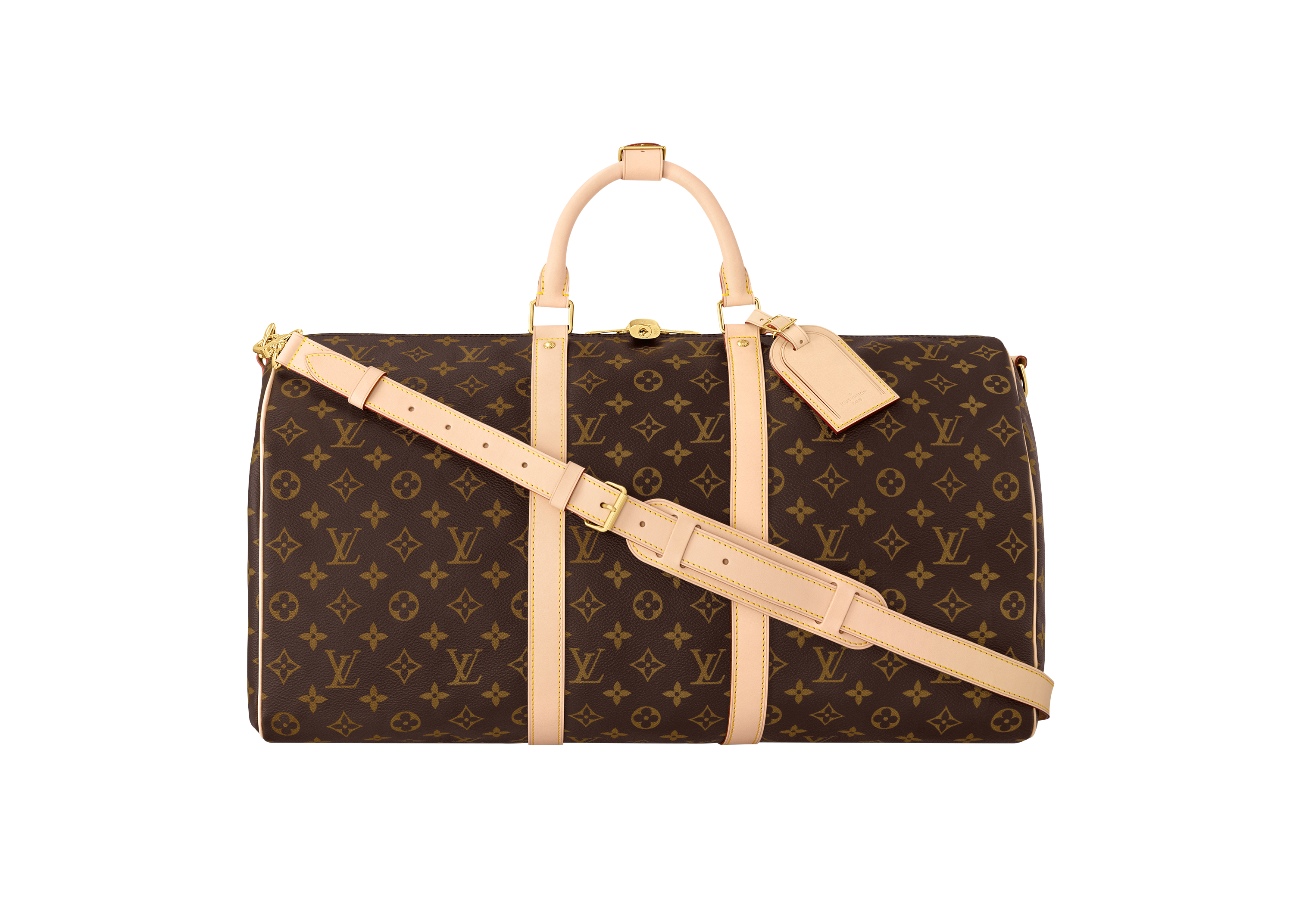 〈キーポル・バンドリエール 50〉［H29×W50×D23㎝］¥423,500※取り外し可能なストラップ付き（ルイ・ヴィトン／ルイ・ヴィトン クライアントサービス）