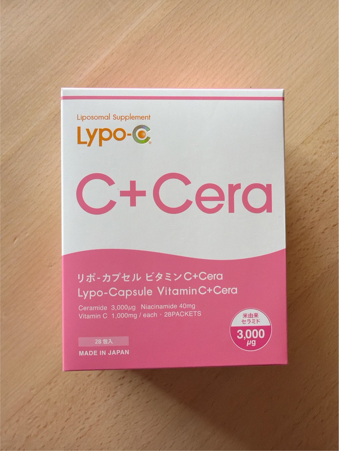 リポ・カプセルビタミンC＋Cera（28包）￥13,460