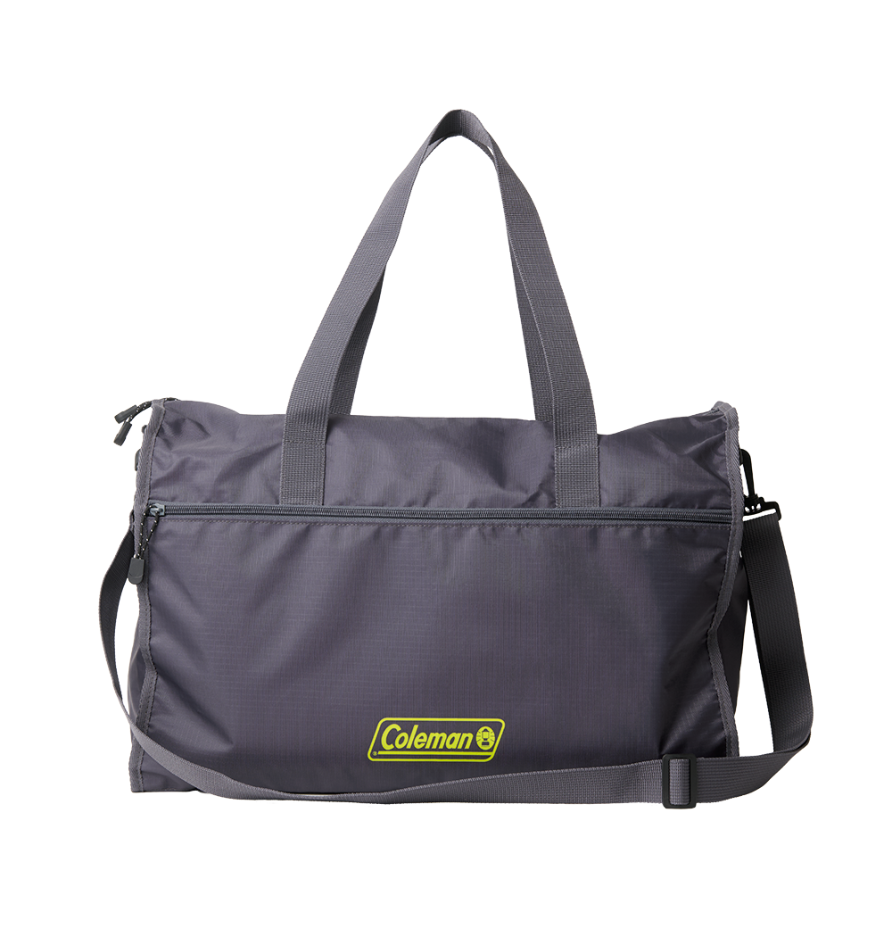 オトナミューズ4月号〈増刊〉は【Coleman 外側に大きなポケット付き!薄くて軽いボストンバッグ】 大容量で使いやすい!ジムや1泊旅行にも最適。 SIZE (約)H30×W45×D20㎝ ストラップ:全長130㎝ ※バッグ以外は付録に含まれません ※耐荷重:約5㎏