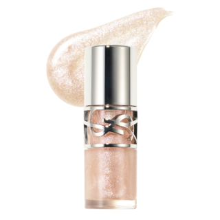 配合された大小さまざまなラメが、まるでシュガーシロップのような輝き。¥4,950（イヴ・サンローラン・ボーテ）