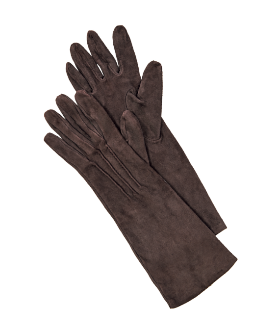 イタリアの老舗グローブメーカーの逸品。手袋¥23,100（Gala gloves／マルティニーク ルミネ横浜）