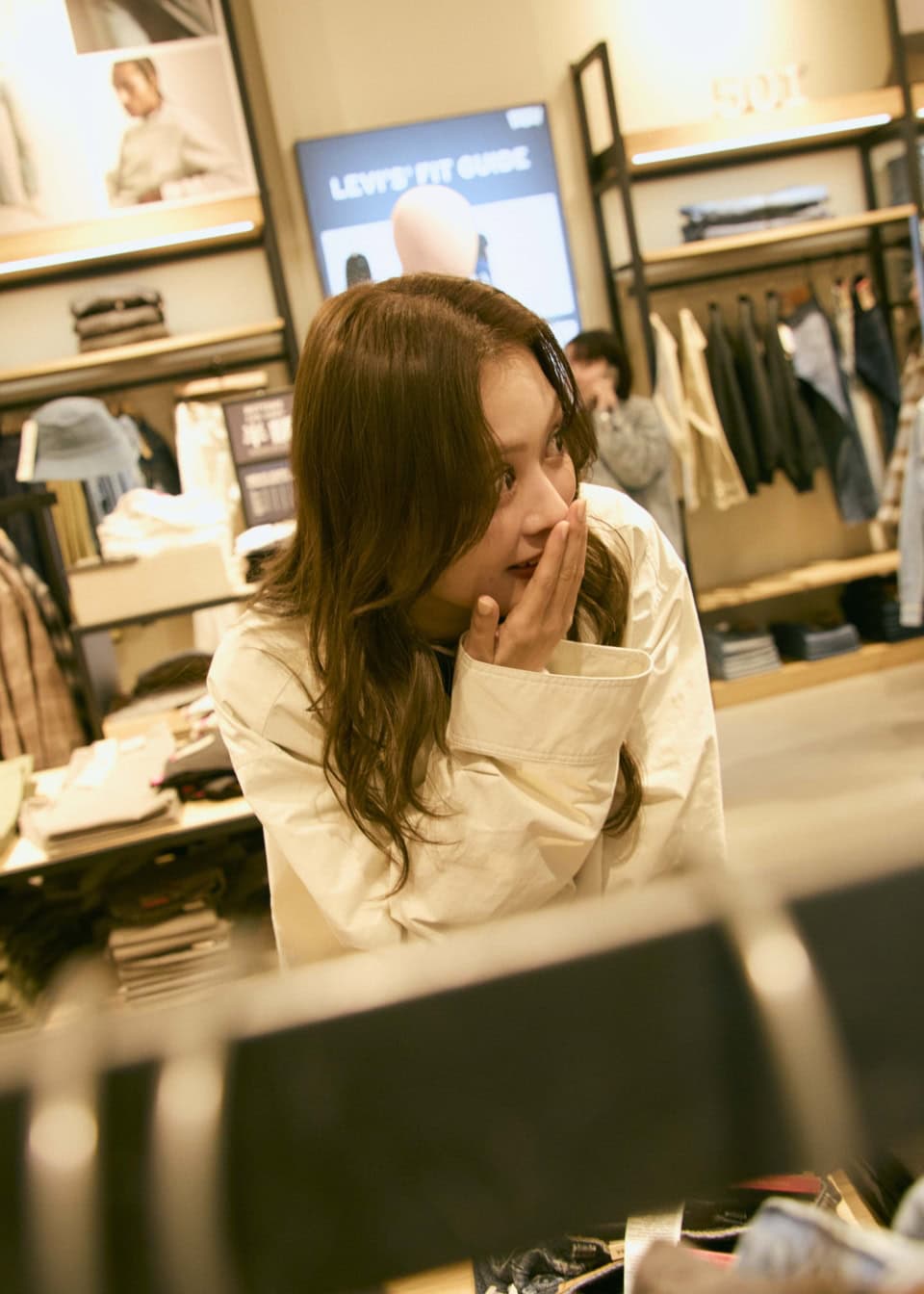 「これリーバイス®︎だよね⁉」と、アウトレットプライスに驚き！