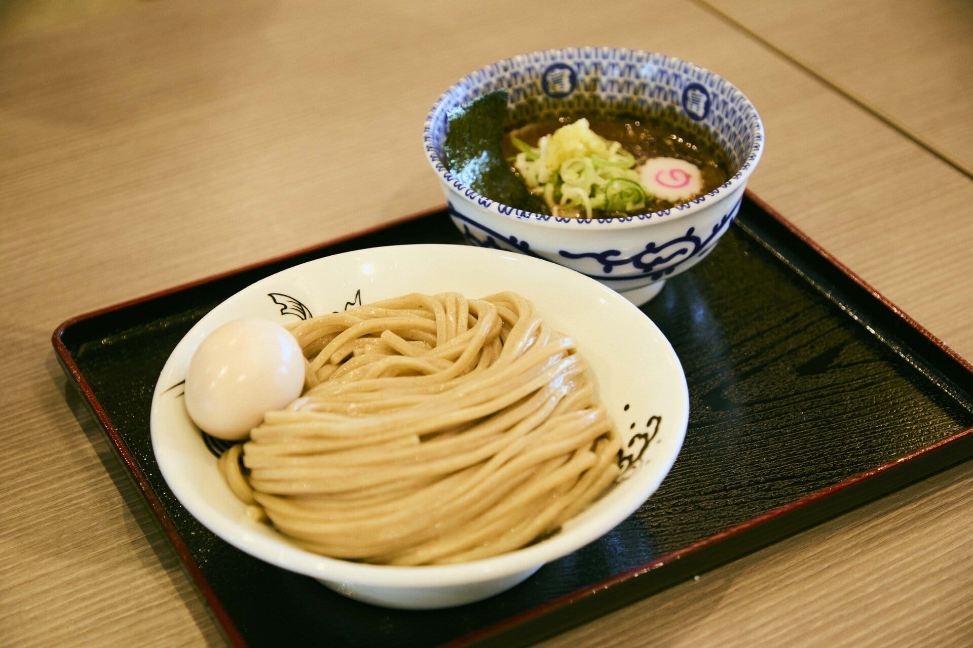 注文したのは味玉つけめん（￥1,250）