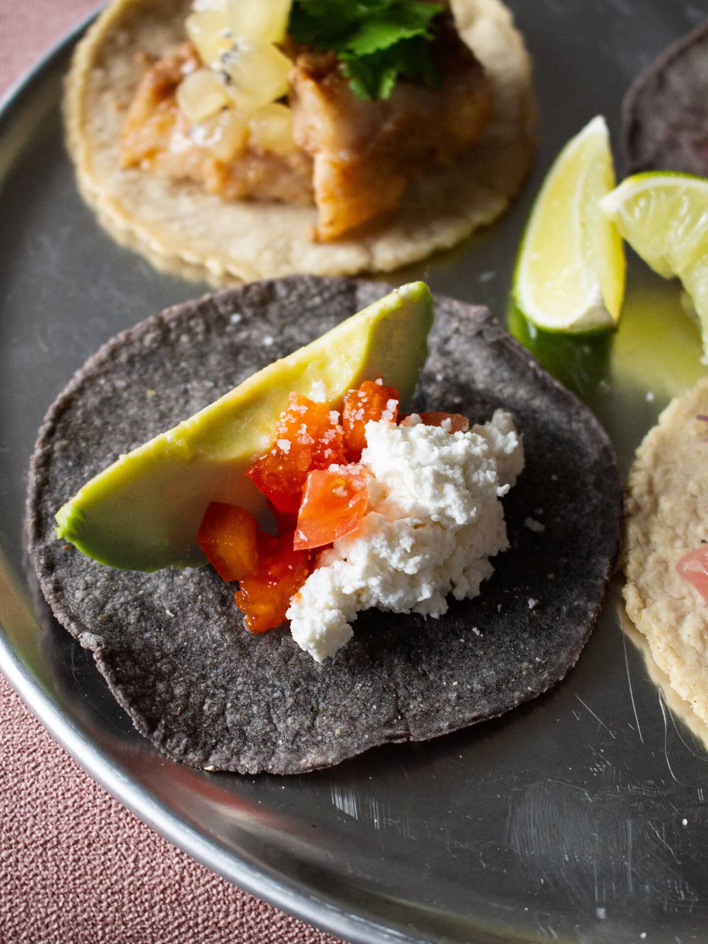 アボカド×トマト×カッテージチーズ