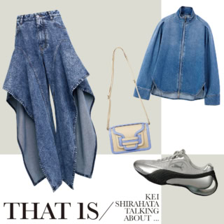 はくだけでサマになる！ 春夏のカジュアルトップスに。40代は【デザインデニム】がマストハブ