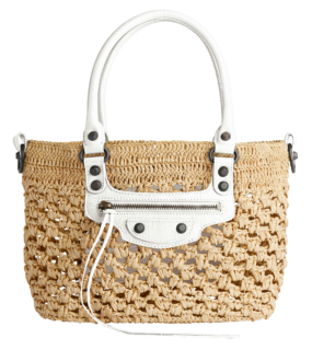 バッグ〈ル・シティ バスケット スモール〉［H20×W27×D11㎝］¥163,900※取り外し可能なストラップ付き、イベント先行発売、予定価格（バレンシアガ／バレンシアガ クライアントサービス）