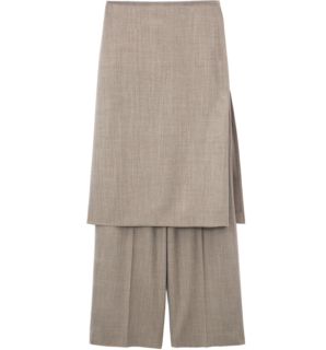 スカート¥17,600、パンツ¥27,500(共にカレンソロジー/カレンソロジー 青山)