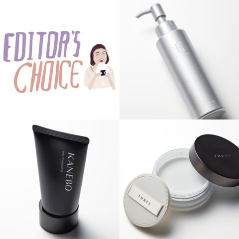 THREEの肌に溶け込み一体化すると人気の「消える粉」に限定グリーン登場!【4月発売コスメ】3選