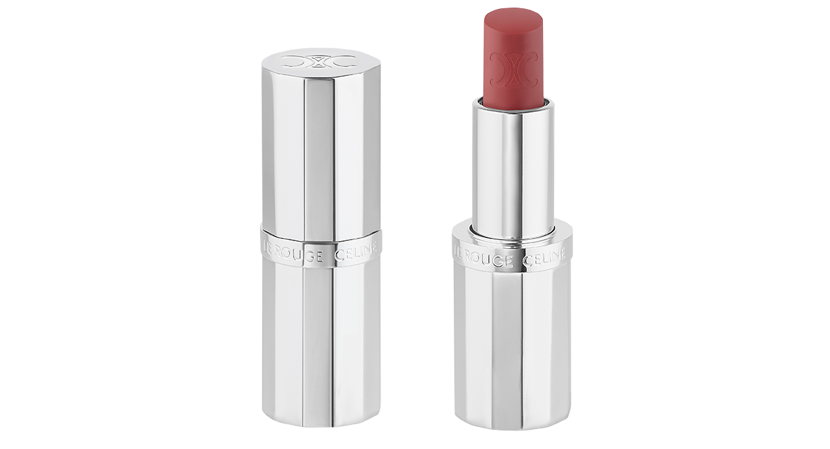 08 EURYDICE（ユーリディス） ほんのり赤みを帯びた、柔らかなナチュラルピンク ル・ルージュ・セリーヌ マット リップバーム￥9,460、リフィル￥6,160※予定価格・4月2日発売予定（セリーヌ ボーテ／セリーヌ ジャパン）