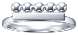 リング〈バランス シェイプ シグネチャー〉［K18ホワイトゴールド］¥280,500（タサキ）