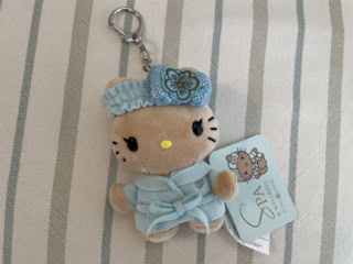 【ザ・カハラ・ホテルのキティ】スパキティです！ ターバンが可愛い〜。55ドル（約8,525円）。