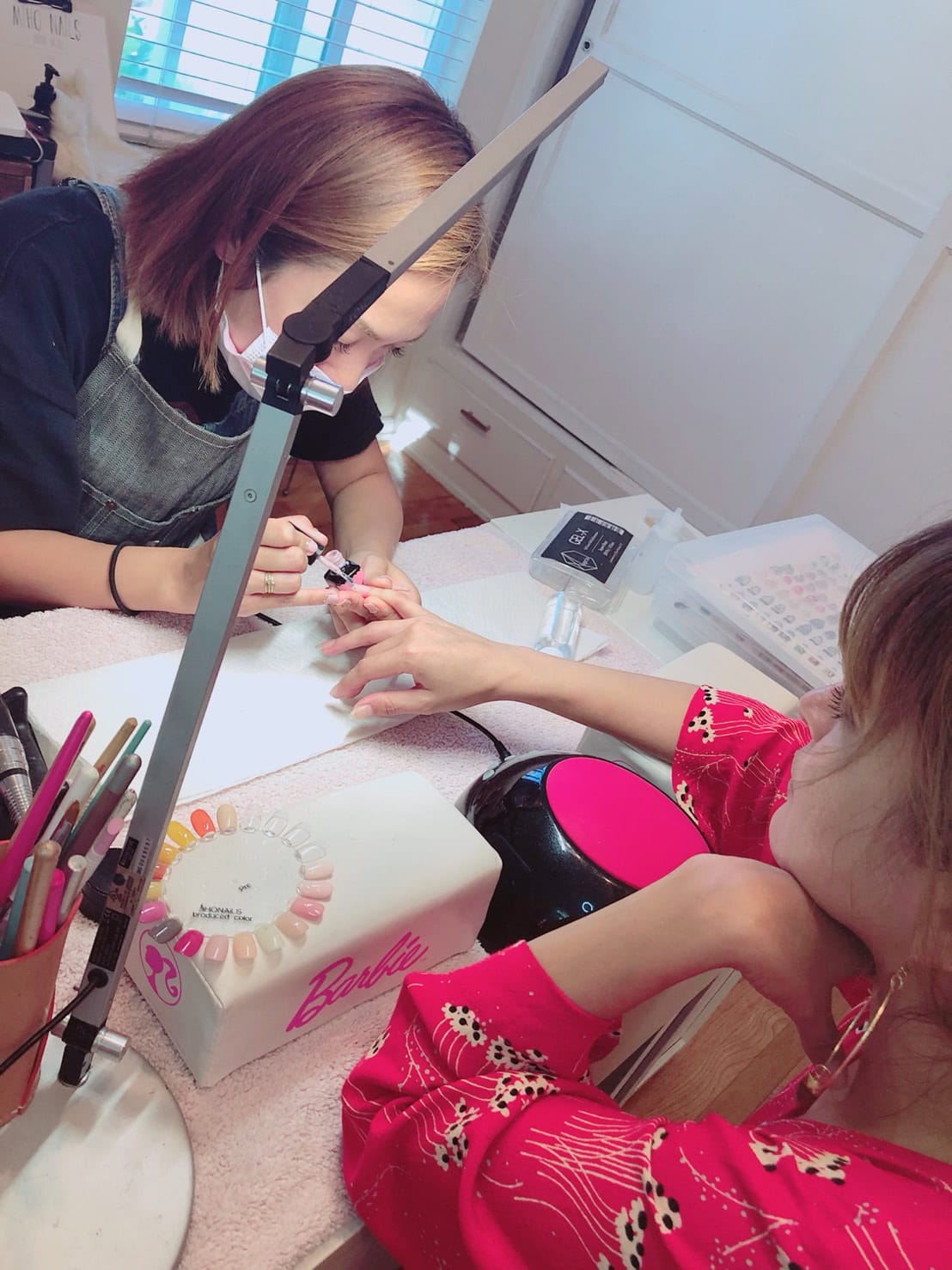 2018年にMIHOちゃんにネイルしてもらったとき。MIHOちゃんも忙しすぎてなかなか会えないので、次に施術してもらうのが楽しみ！