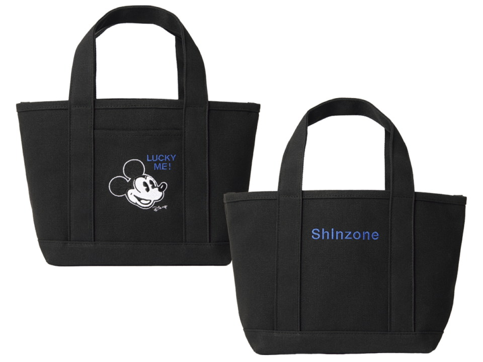 オトナミューズ5月号付録は大好評【シンゾーン / ミッキー】両A面トートがブラックで再登場!