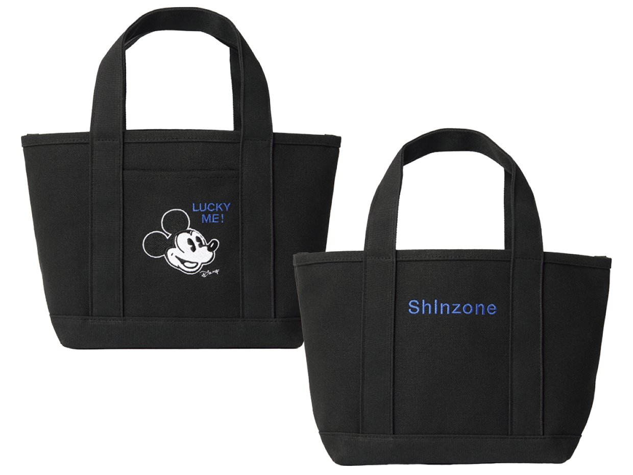 オトナミューズ5月号付録は大好評【シンゾーン / ミッキー】両A面トートがブラックで再登場！