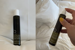 ブランドのベストセラー「ピローミスト」 。 ミストが非常に細かく、一吹きで空間に溶け込みます!