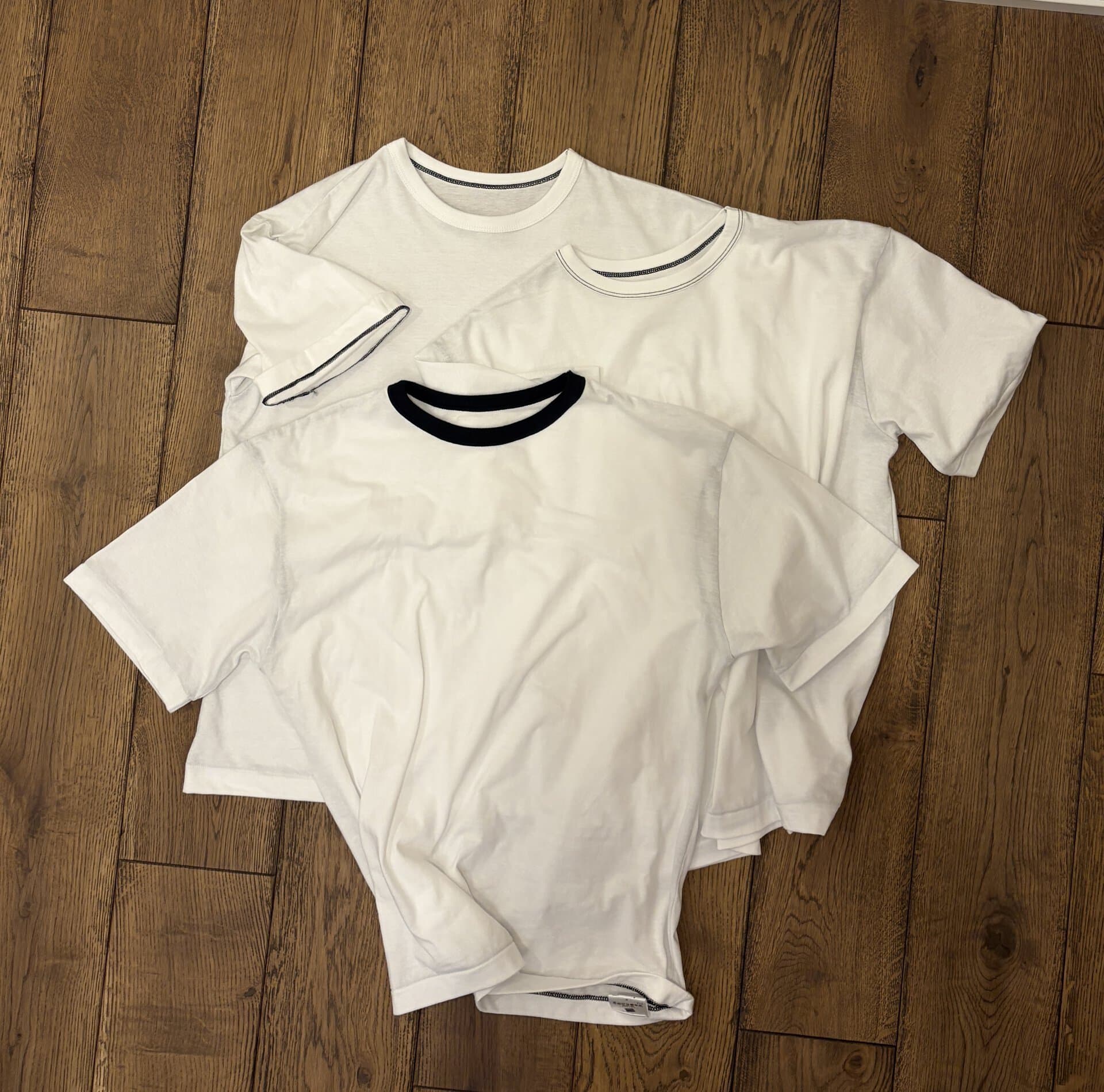 3PリバーシブルクルーネックTシャツ by THE DODO JEAN￥7,260（ヘインズ）