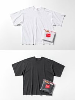 なんだかんだ使えるのって、ホワイトとブラックですよね。このパックTも全色欲しくなっちゃう！