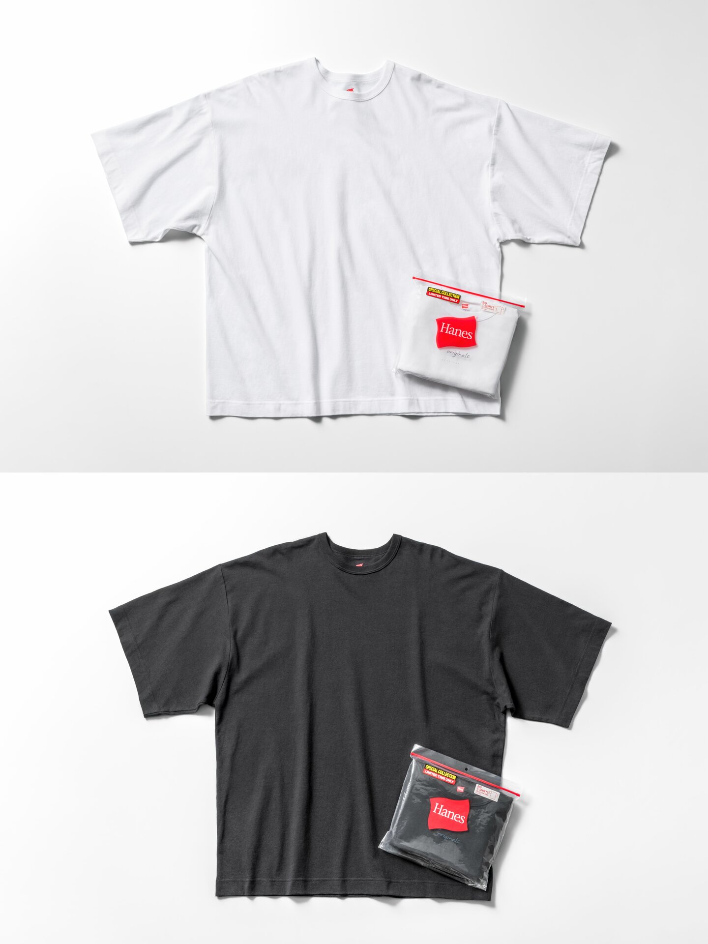 なんだかんだ使えるのって、ホワイトとブラックですよね。このパックTも全色欲しくなっちゃう！