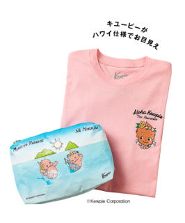 Tシャツ＄35、ポーチ＄12.60